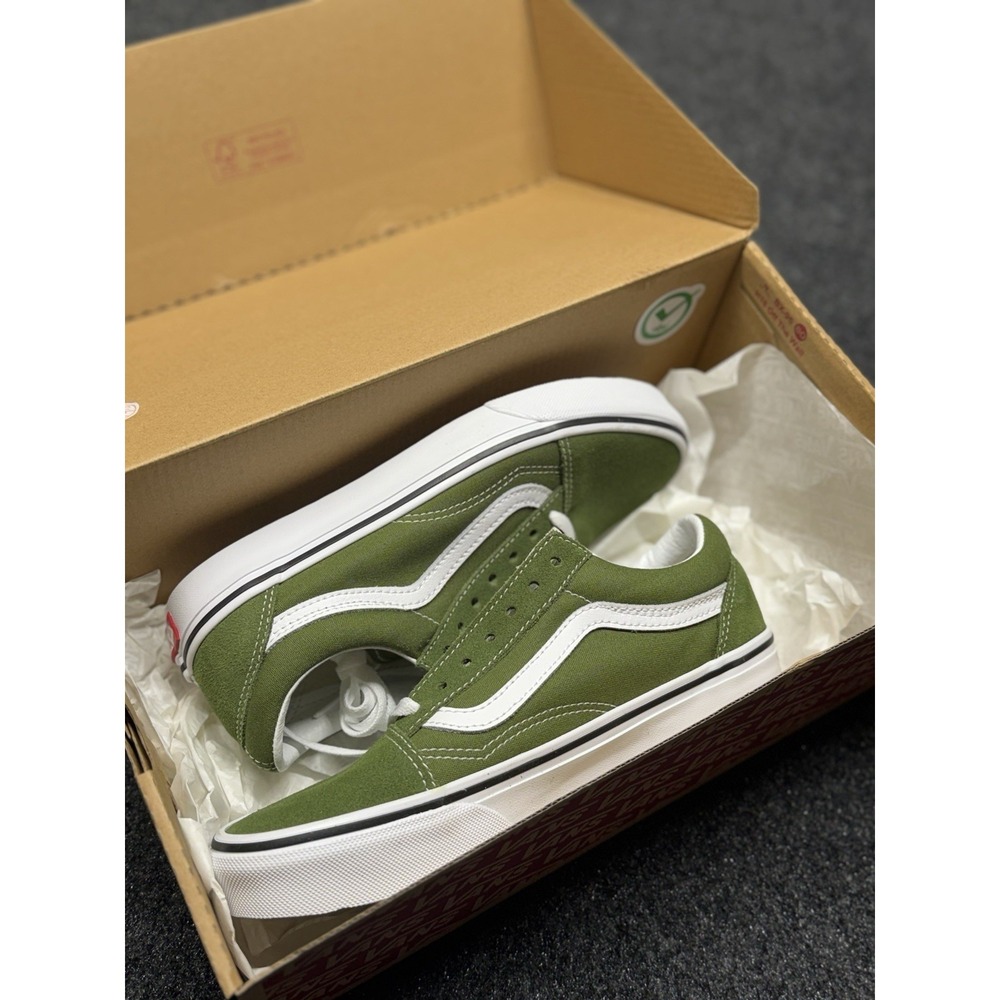 Size 5.5 /Womens 7- Vans Old Skool Color Theory - Pesto